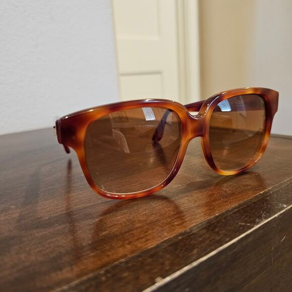 Emmanuelle Khanh Vintage Tortoiseshell Sunglasses main image 4